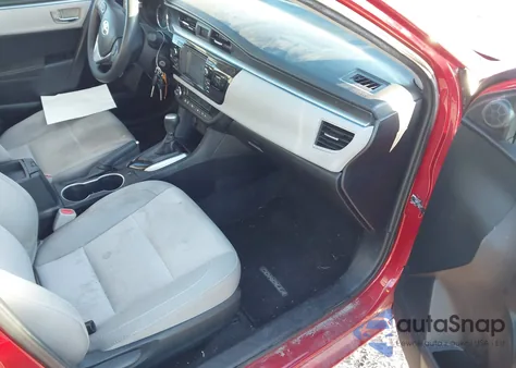 2015 Toyota Corolla Le из США, поврежденный, VIN 2T1BURHE8FC366689